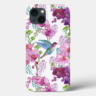 Orchideen mit Kolibri  Case-Mate iPhone Hülle