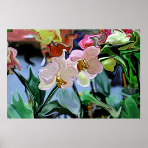 Orchideen Poster