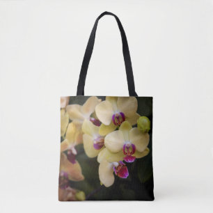 Orchideen, rosa und gelb tasche