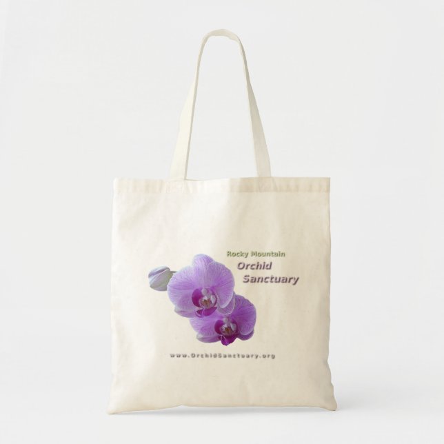 Orchideen-Schongebiet-Taschen-Tasche Tragetasche (Vorne)