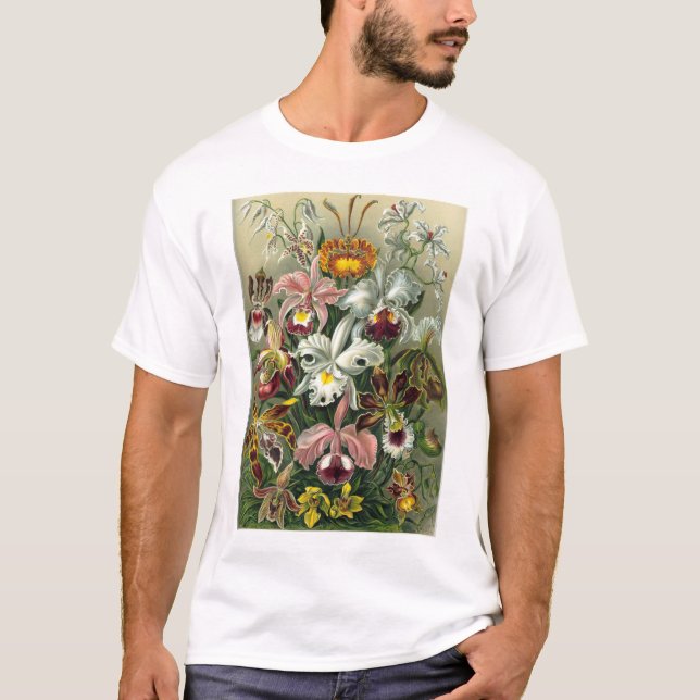 Orchideen T-Shirt (Vorderseite)