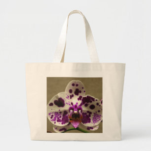 Orchideen-Taschentasche Jumbo Stoffbeutel