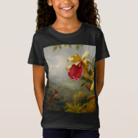 Orchideen und Hummingbird Heade