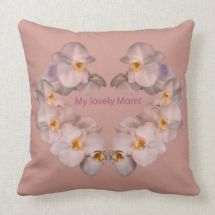 Orchideen zu meinen lieblichen Mama-Kissen Kissen