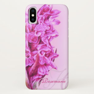 Orchideengehäuse iPhone X Hülle