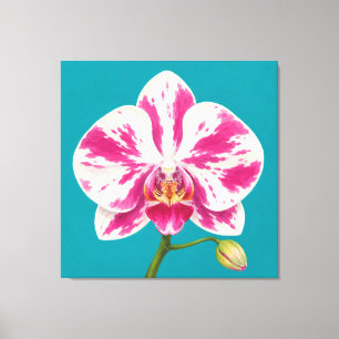 Orchideenmalerei Leinwanddruck