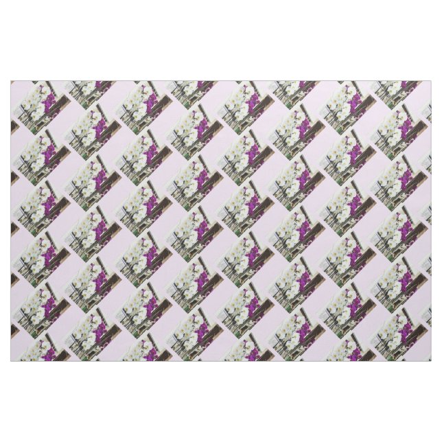 Orchideenmode Stoff (Fat Quarter (45,7 x 55,9 cm))