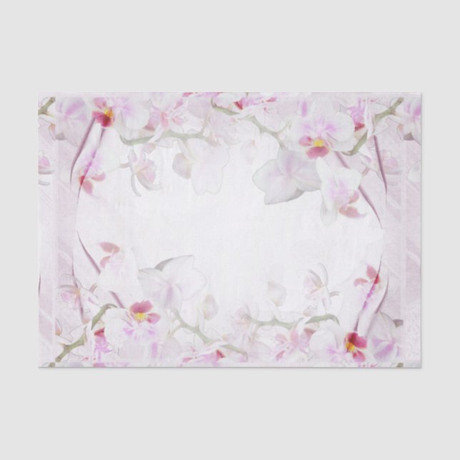 OrchideenSeidenpapier Seidenpapier (Vorderseite)