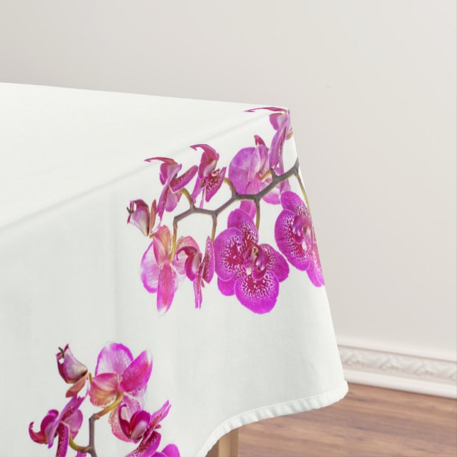 Orchidées sur nappe Arrière - plan légère (In Situ)