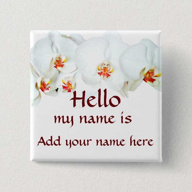 Orchids Liebe_ Button (Vorderseite)