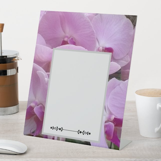 Orchids Sockelschild (In Situ)