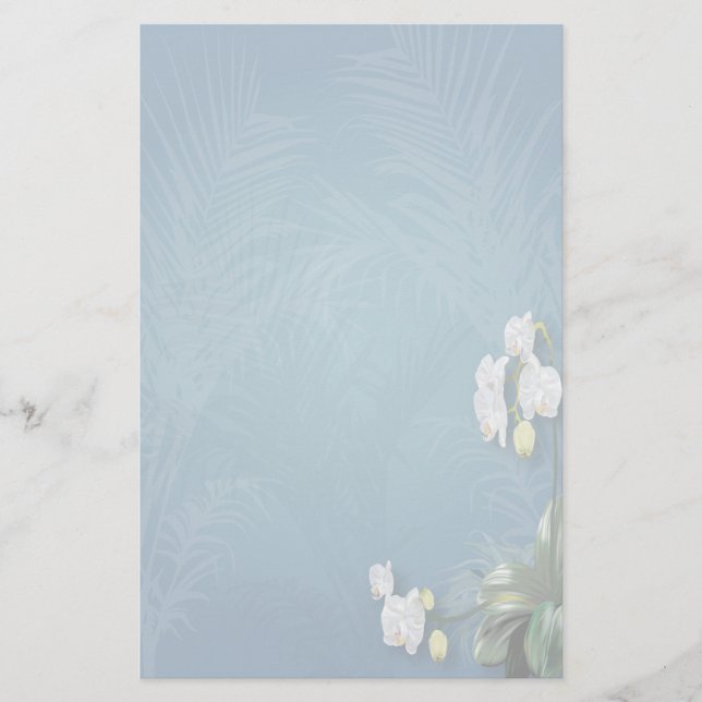Orchids und Ferns Briefpapier (Vorderseite)