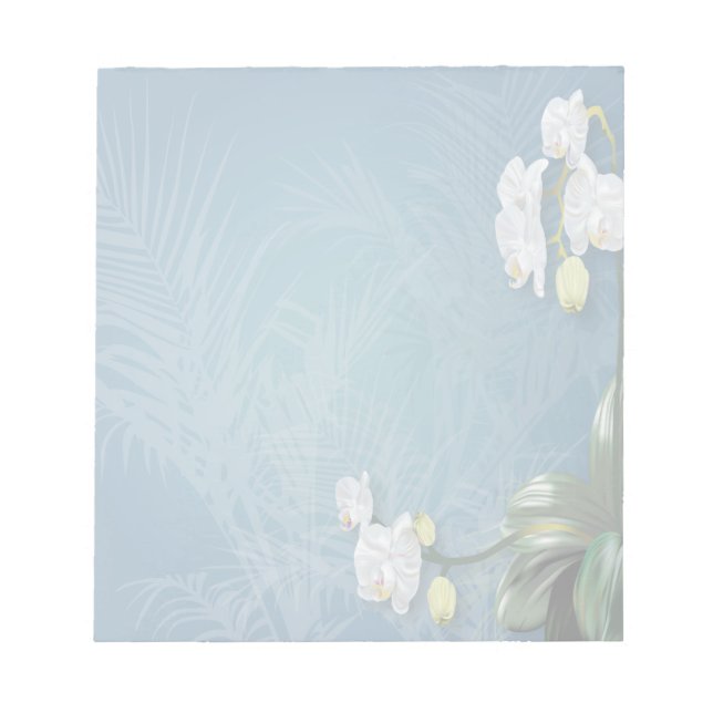 Orchids und Ferns Notizblock (Vorderseite)