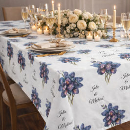 Orchids Wreath Wedding Decor Newlyweds Tischdecke