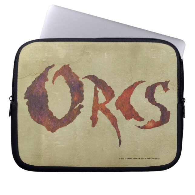 Orcs Laptopschutzhülle (Vorderseite)