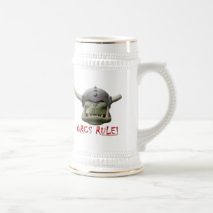 Orcs Regel! Bierglas