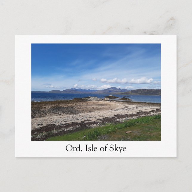 Ord, Insel Skye  Postkarte (Vorderseite)