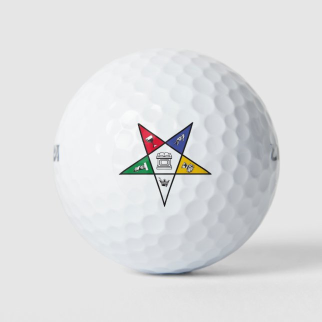 Orden der Ost-Sterne Golfball (Vorderseite)