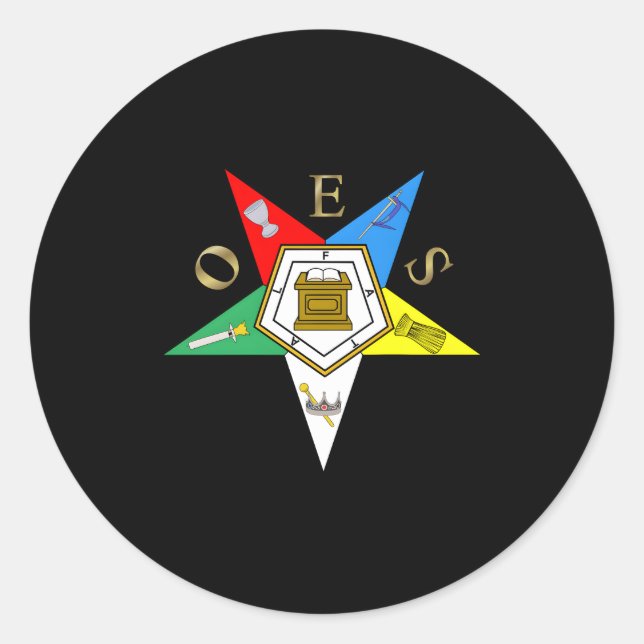 Orden der Schwester Pha Sistar des Oststerns Runder Aufkleber (Vorderseite)