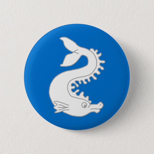 Orden des Delphins von Caid-Button Button (Vorderseite)