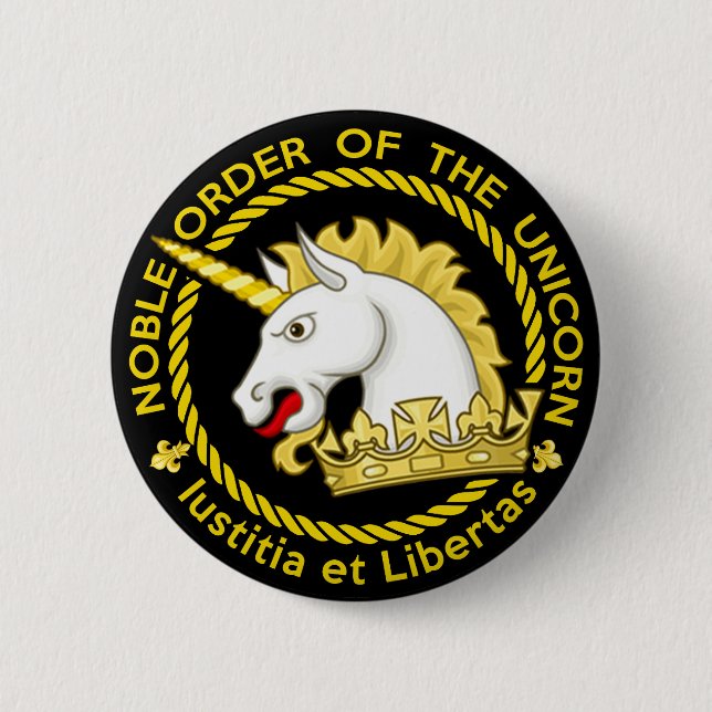 Orden des Einhorns, Legitimität Button (Vorderseite)