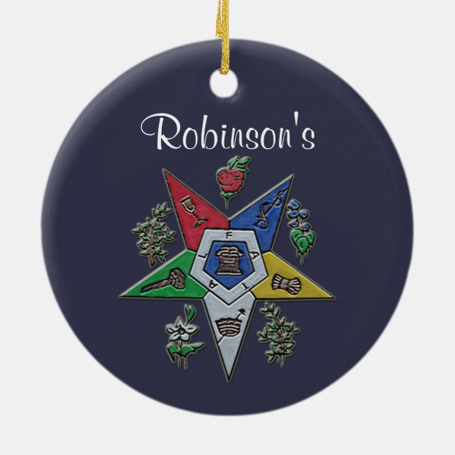 Orden des Oststerns Keramikornament (Hinten)
