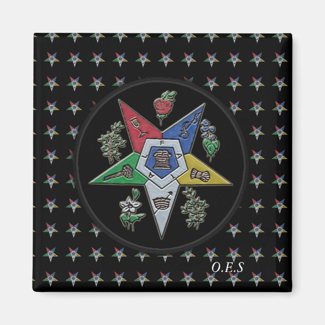 Orden des Oststerns Magnet (Vorne)