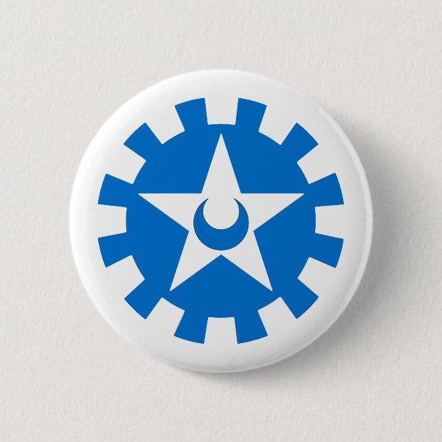 Orden des Silbersternknopfes Button (Vorderseite)