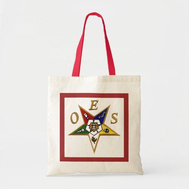 Order Of Eastern Star Tragetasche (Vorne)