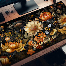 Ordinateur De Bureau, Abeilles Bombes Et Fleurs sa