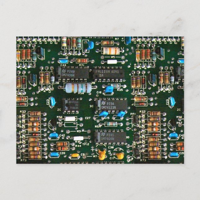 Ordinateur Électronique Carte de circuits imprimés (Devant)