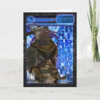 Ordinateur Game Fan Carte Anniversaire Moderne