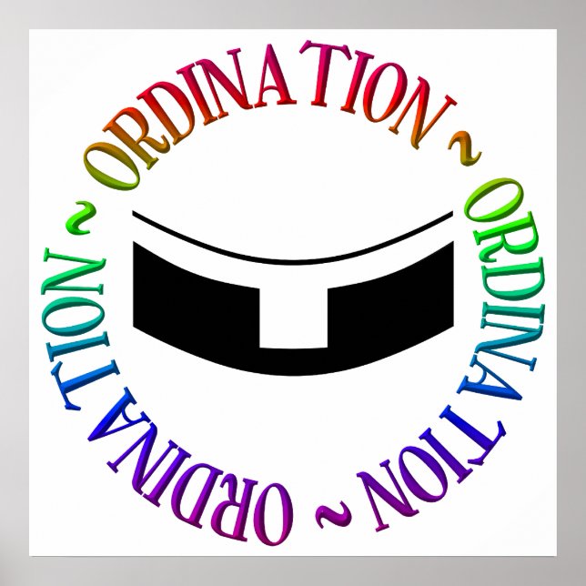Ordination - Heilige Anordnung Poster (Vorne)