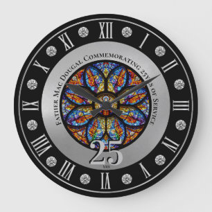 Ordination Personalisierter Priester 25. Jahrestag Große Wanduhr