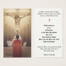 ORDINATION PRIVÉE CARTES SAINES