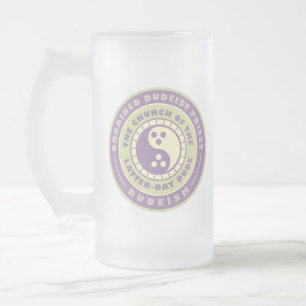 Ordinierter Dudeist-Priester / niederländische Mat Mattglas Bierglas