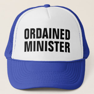 ordinierter Minister Truckerkappe