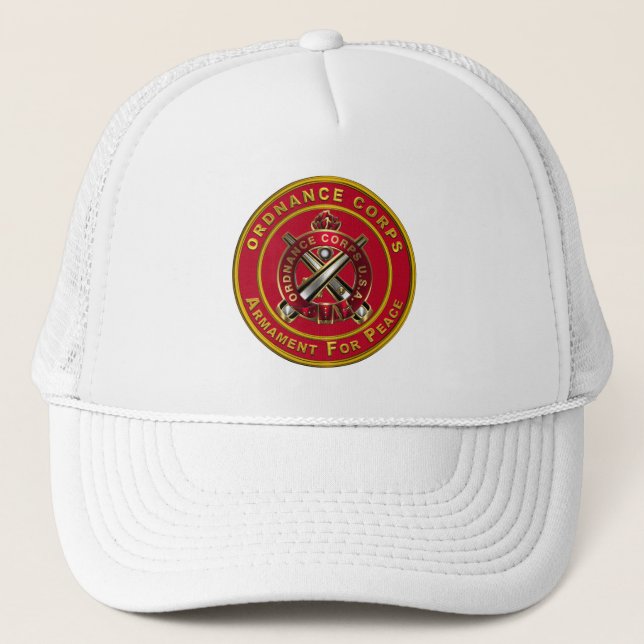 Ordnance Corps Truckerkappe (Vorderseite)