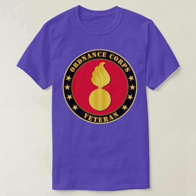 Ordnance Corps Veteran T-Shirt (Design vorne)