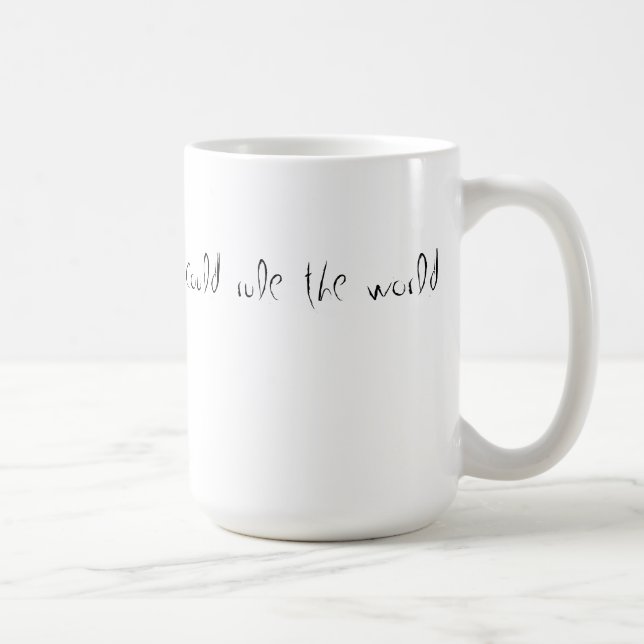 ordnen Sie den Weltkaffee an Kaffeetasse (Rechts)