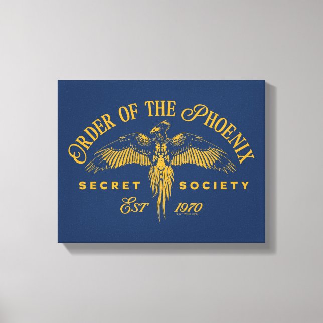ORDNUNG DER FOENIX Secret Society Graphic Leinwanddruck (Vorderseite)