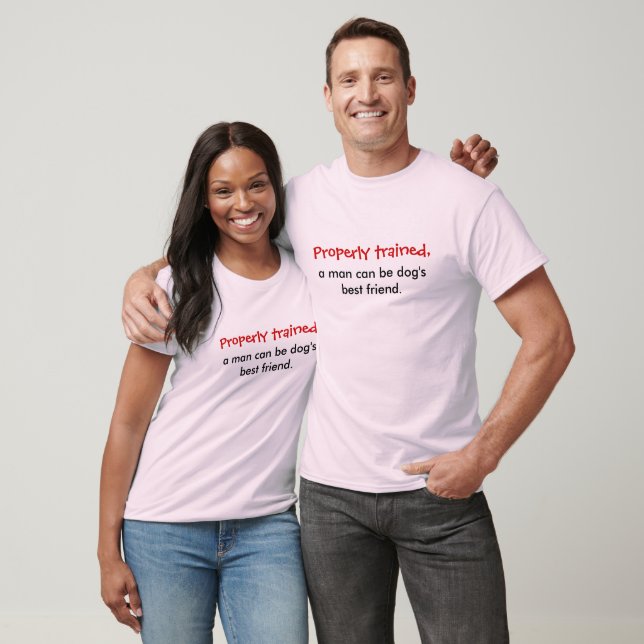 "ordnungsgemäß trainierte" Langärmelabtrennung T-Shirt (Unisex)