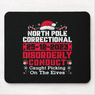 Ordnungsmäßiges Verhalten am Nordpol vorsichtig Mousepad