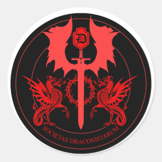 ORDO DRAGON RUNDER AUFKLEBER