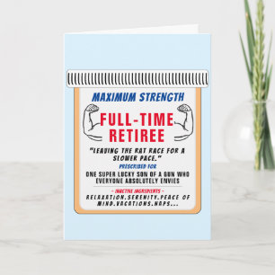 Ordonnance RX pour carte de retraite