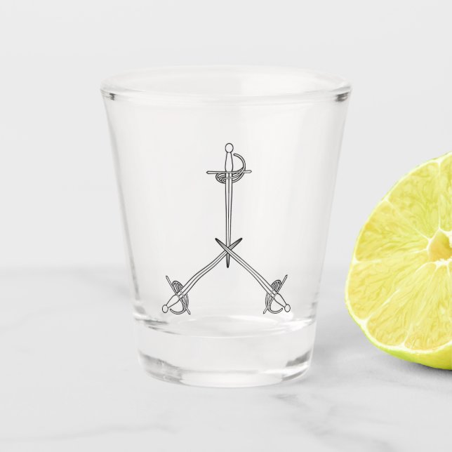 Ordre de verre à liqueur de la défense (Devant)