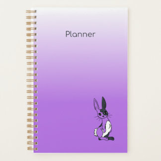 Ordre du jour du lapin arlequin violet