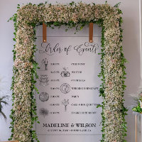 Ordre mariage des événements Icônes Calligraphie C
