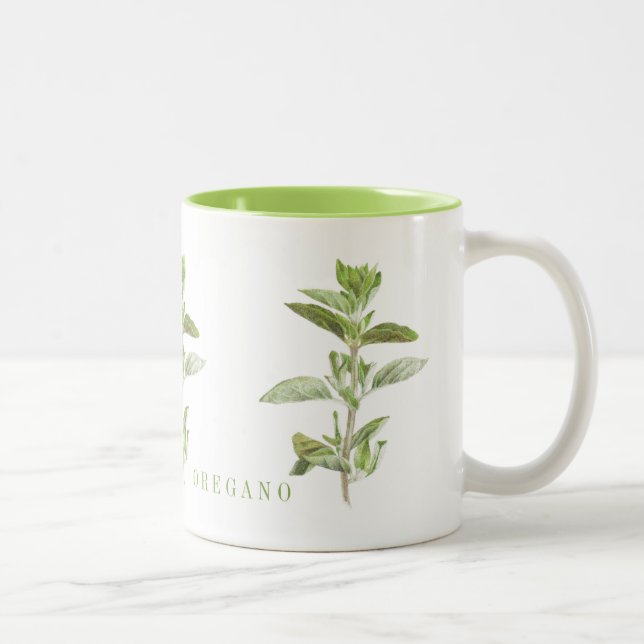 OREGANO LIME FRAÎCHE Mug à deux tons (Droit)