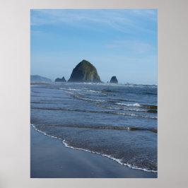 Oregon Beach Print Poster